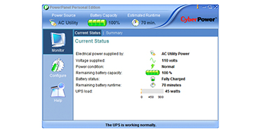cyberpower powerpanel personal edition 1.5.1 cyberpower powerpanel personal edition 1.5.1