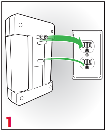 Step 1 - Securely plug your Premier Surge Protector Wall Tap into a wall outlet.