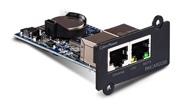 CyberPower RMCARD205. A Remote Management Card for Networking UPS systems