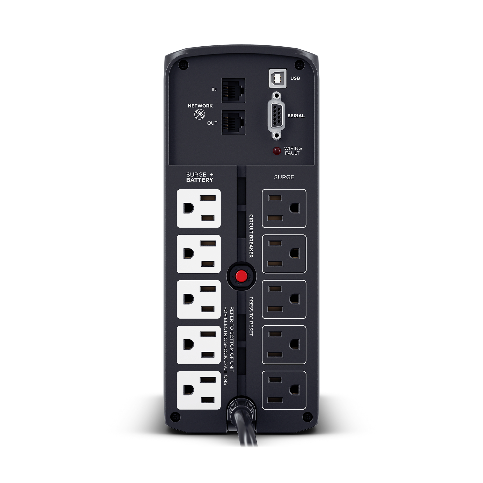 APC Easy UPS, Battery Backup, AVR Technology Automatic Voltage Regulation, Surge Protection