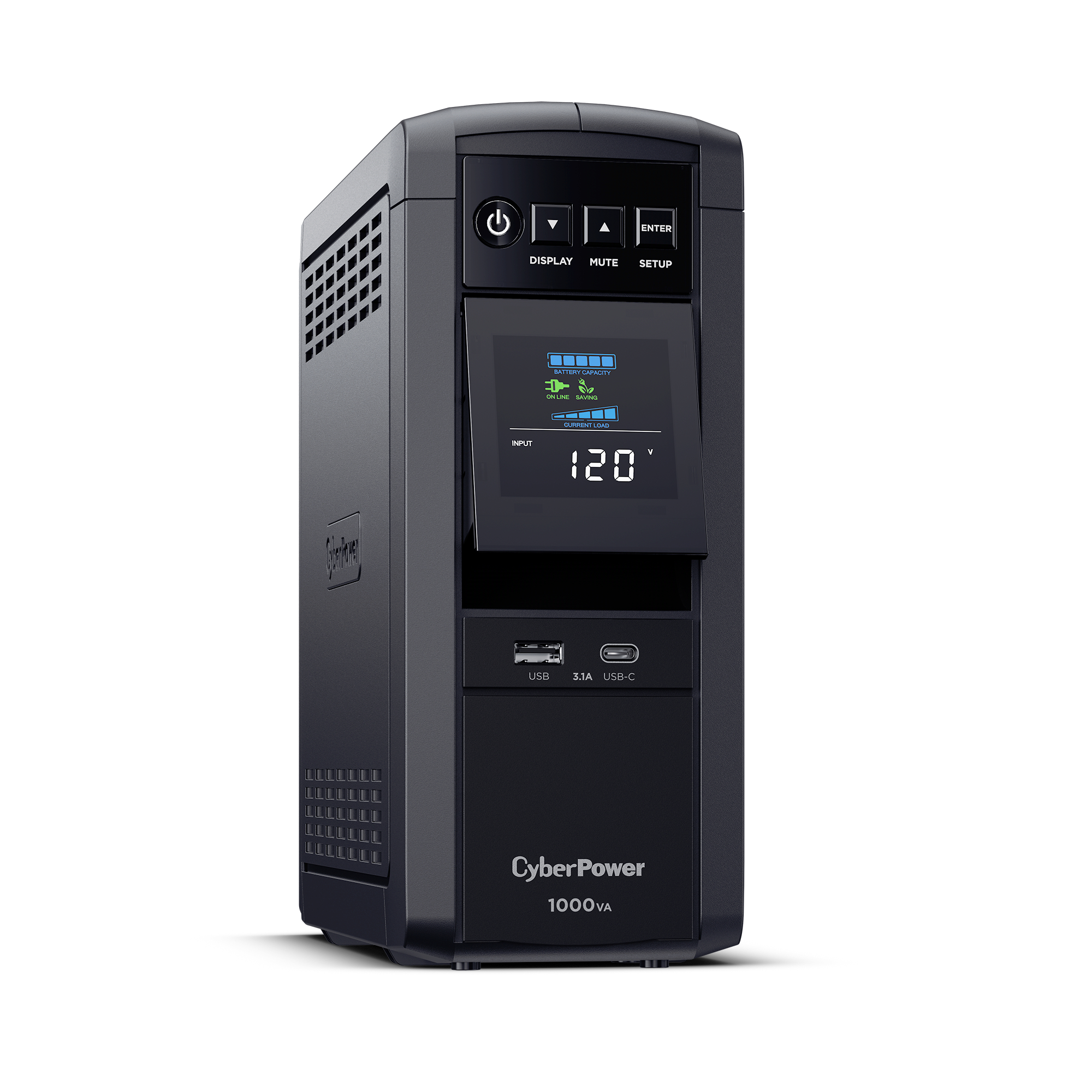 CP1000PFCLCD PFC Sinewave UPS Series Product Details, Specs, Downloads  CyberPower