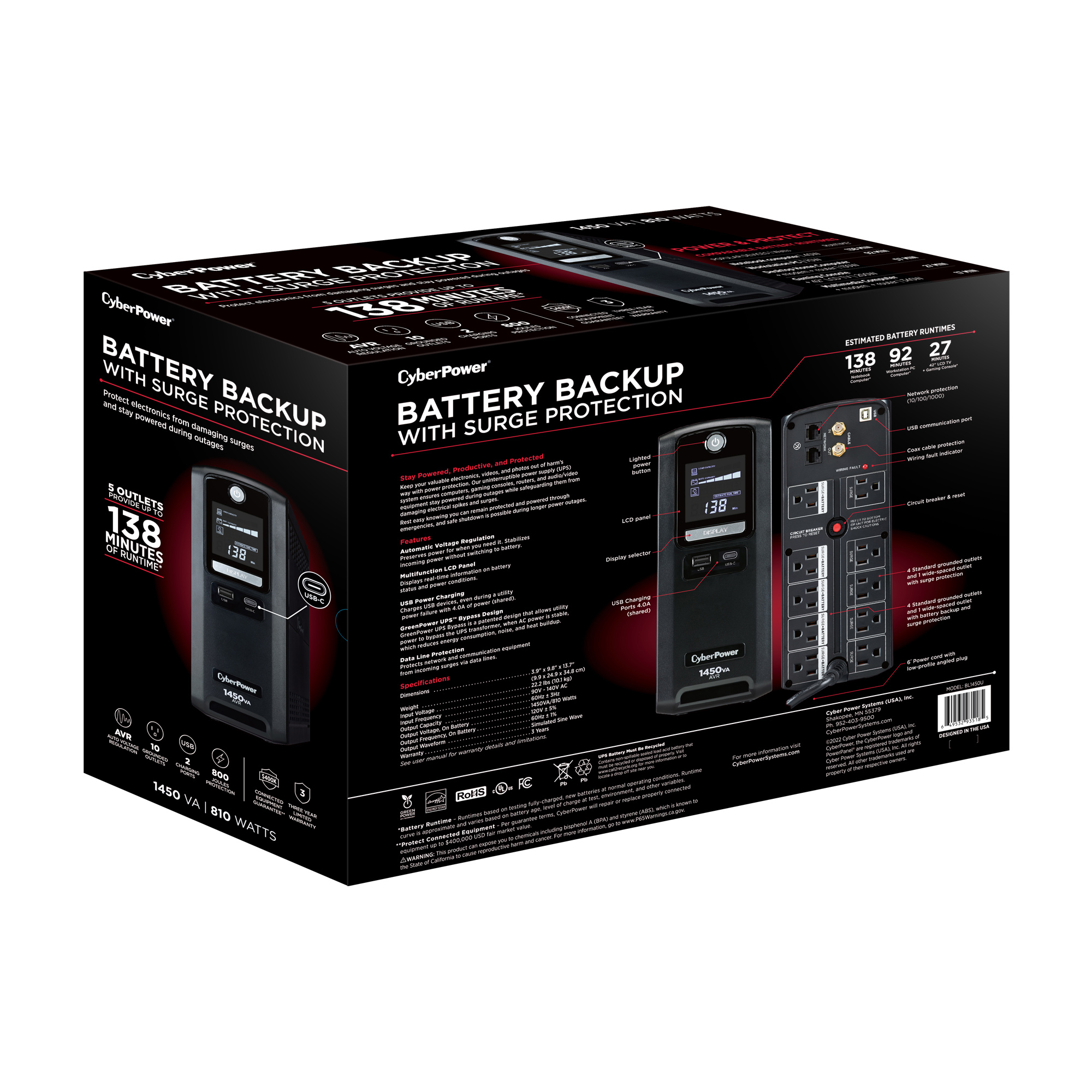 UPS Battery Backup / Security - Becon Stationery