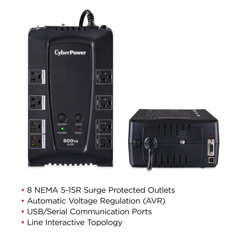 CP800AVR - AVR UPS Series - Product Details, Specs, Downloads | CyberPower