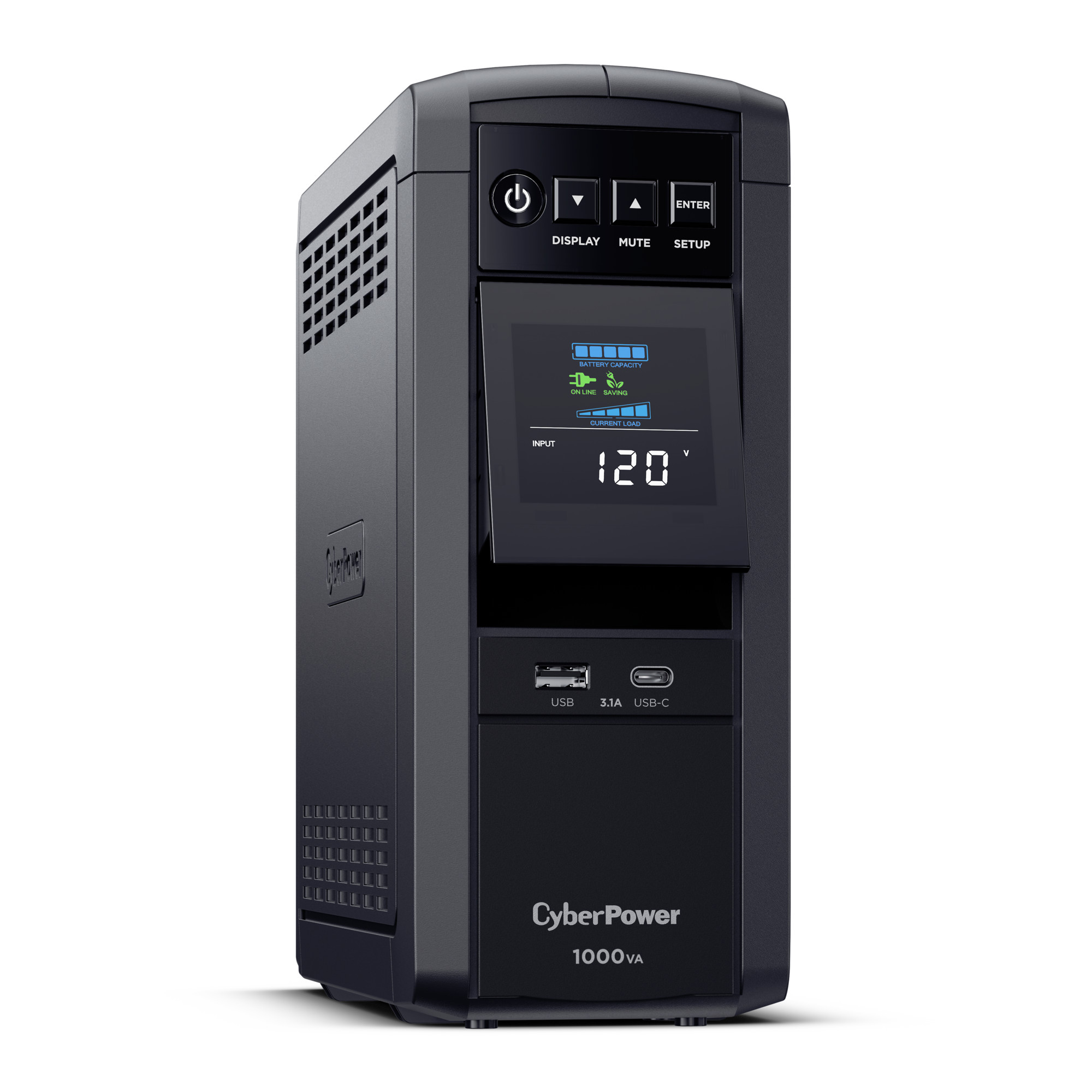 CyberPower CP1000PFCLCDTAA 1000VA CP PFC UPS Pure SineWave - Thumbnail 2