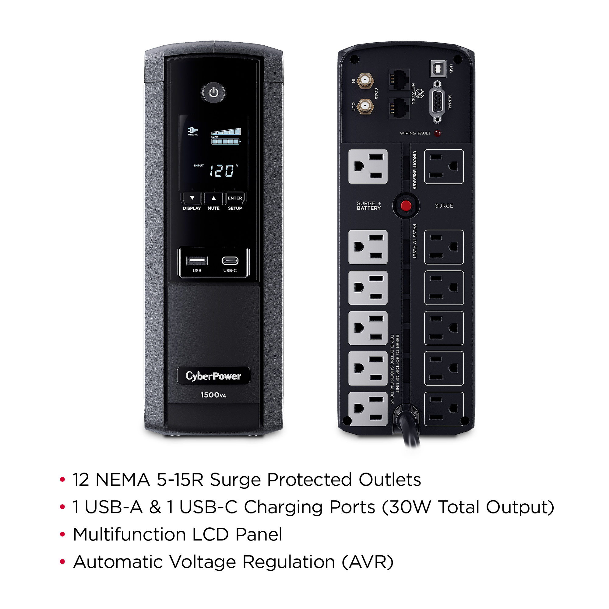 CST1500SUC - UPS Systems - Battery Backup - Product Details, Specs