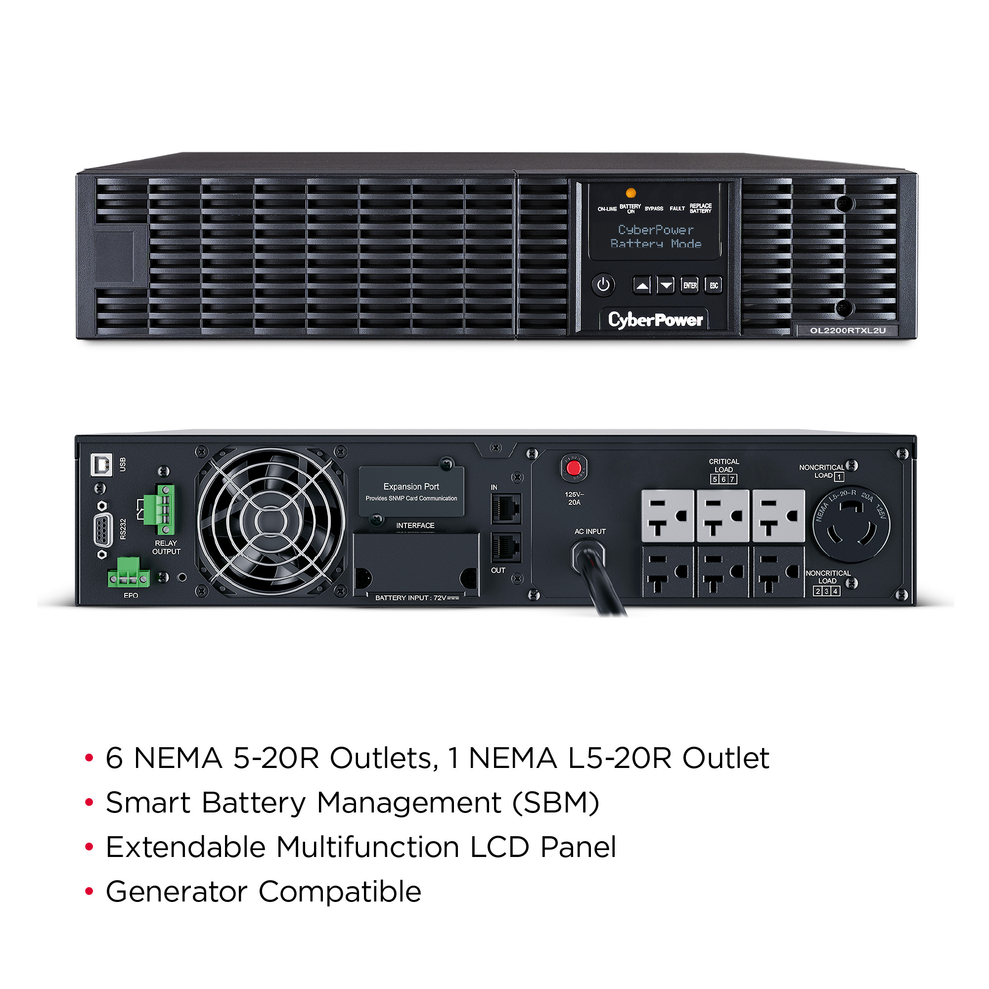 CyberPowerPC Smart App Online OL2200RTXL2U - Thumbnail 4
