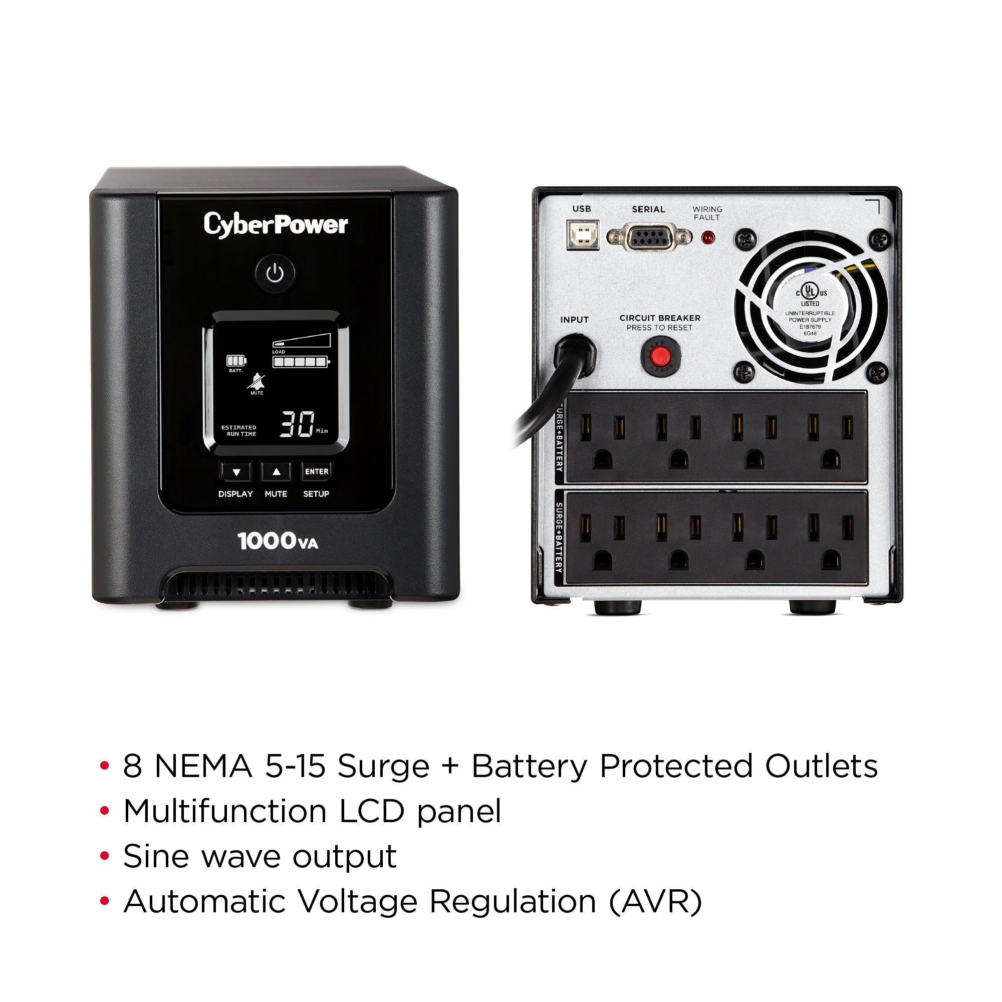 OR1000PFCLCD - UPS Systems - PFC Sinewave - Product Details, Specs