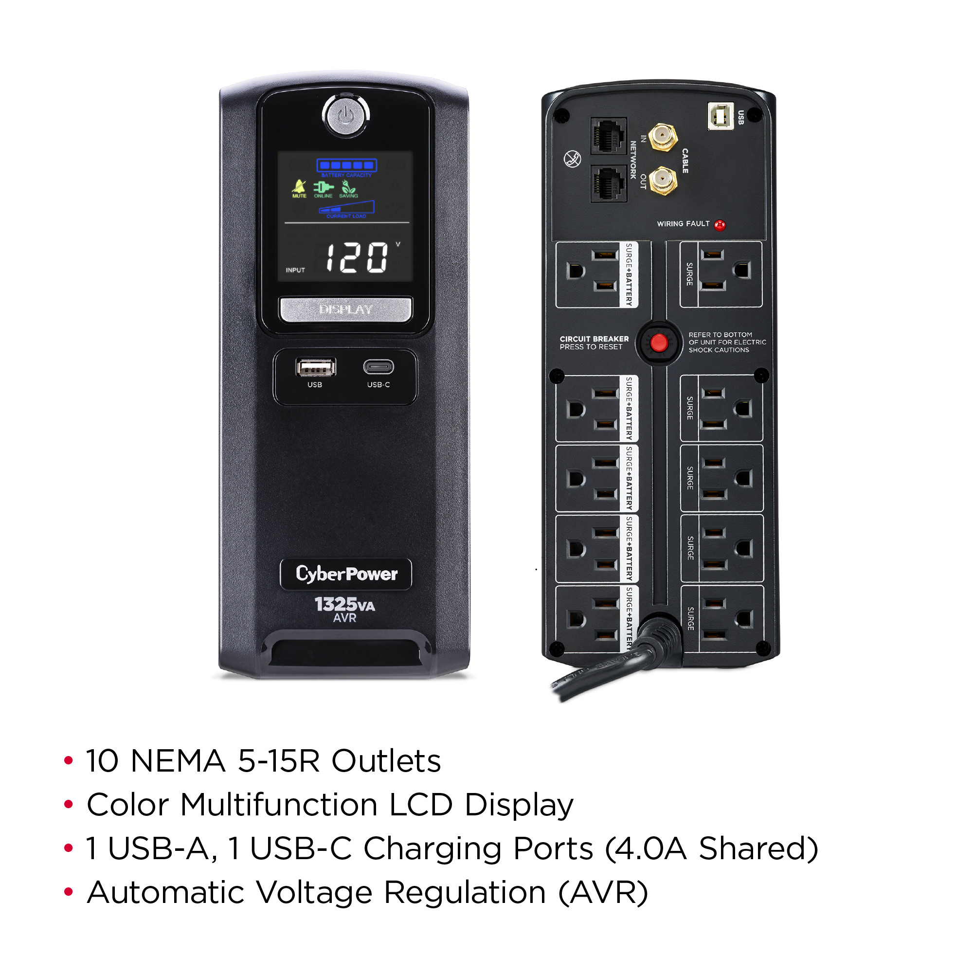 LX1325GU3 - Battery Backup - Product Details, Specs, Downloads